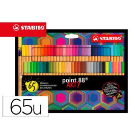 Rotulador Stabilo Point 88 Punta De Fibra Arty Line Estuche Carton De 65 Unidades Colores Surtidos Precio: 46.78999941. SKU: B1D45KWNL9