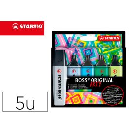 Rotulador Stabilo Boss Fluorescente 70 Arty Line Colores Frios Estuche Carton De 5 Unidades Colores Precio: 8.7846. SKU: B1ADF7X5Z9