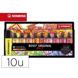 Set de Marcadores Fluorescentes Stabilo Boss Original Arty 10 Piezas Multicolor Precio: 10.69000031. SKU: B17472V5XR