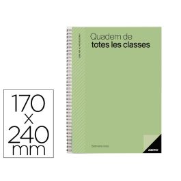 Cuaderno De Todas Las Clases Profesorado Addittio 256 Paginas Dia Pagina Color Verde 170x240 mm Catalan Precio: 18.7549994797. SKU: B1C8TXDVB3