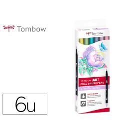 Tombow Rotuladores Abt Dual Brush Doble Punta Fina-Pincel C-Surtidos Pastel Estuche 6 Ud Precio: 14.99962464. SKU: S8418479