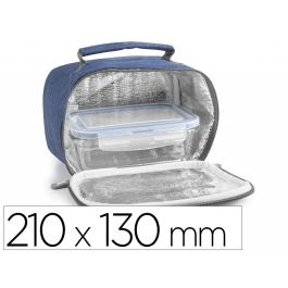 Portadesayunos Térmico Ibili 753401a Azul Poliéster Vidrio de Borosilicato 21 x 13 x 14 cm Precio: 14.69000016. SKU: B166BJY8FT