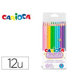 Lapices De Colores Carioca Bi Color Pastel Triangular Mina 3,3 mm Blister De 12 Unidades Colores Surtidos Precio: 11.495000483999998. SKU: B19N8DHQHL