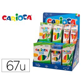 Carioca Expositor de Sobremesa con 67 Lápices de Colores, Rotuladores Neón y Acuarelas Surtidas Precio: 182.94999987. SKU: B15X9RZCZ2