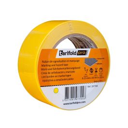 Cinta Adhesiva Tarifold Para Marcaje Y Señalizacion De Suelo 33 Mt X 50 mm Color Amarillo