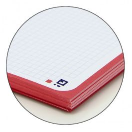 Cuaderno Europeanbook 1 Tapa Extradura A4+ 80 Hojas 5X5 Color Rojo Oxford 100430198