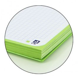 Cuaderno Europeanbook 1 Tapa Extradura A4+ 80 Hojas 5X5 Color Verde Manzana Oxford 100430199
