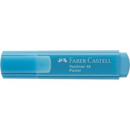 Marcador Fluor Textliner Azul Pálido Pastel Faber Castell 154657 10 unidades