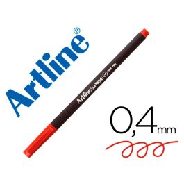 Rotulador Artline Supreme Epfs200 Fine Liner Punta De Fibra Rojo Oscuro 0,4 mm 12 unidades