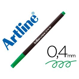 Rotulador Artline Supreme Epfs200 Fine Liner Punta De Fibra Verde Manzana 0,4 mm 12 unidades
