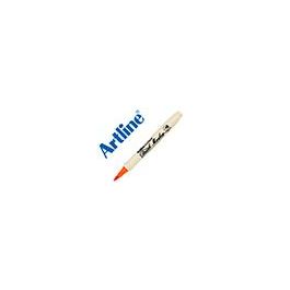 Rotulador Artline Supreme Brush Epfs Pintura Base De Agua Punta Tipo Pincel Trazo Fino Naranja 12 unidades