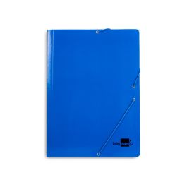 Carpeta Liderpapel Gomas Folio 3 Solapas Carton Plastificado Color Azul Precio: 1.5900005. SKU: B1CLCF7B43