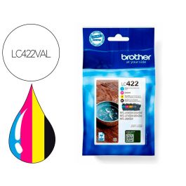 Cartucho de Tinta Original Brother LC422VAL Multicolor