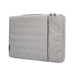 Funda Para Portatil Q-Connect 13,3-' Con Asa 1 Bolsillo Exterior Con Cremallera Color Gris 350x250X25 mm