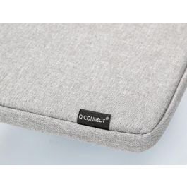 Funda Para Portatil Q-Connect 13,3-' Con Asa 1 Bolsillo Exterior Con Cremallera Color Gris 350x250x25 mm