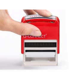 Sello Entintado Automatico Q-Connect Pagado Almohadilla 14x38 mm Color Rojo Precio: 6.50000021. SKU: B1GVG54SEE