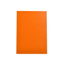 Tapa Encuadernacion Liderpapel Carton A4 0,9 mm Naranja Fluor Paquete De 50 Unidades