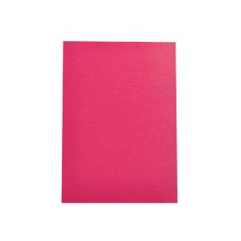 Tapa Encuadernacion Liderpapel Carton A4 0,9 mm Rosa Fluor Paquete De 50 Unidades