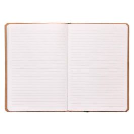 Libreta Liderpapel Ecouse 100% Reciclada A5 96 Hojas 70 gr-M2 Horizontal Con Gomilla Y Marca Paginas