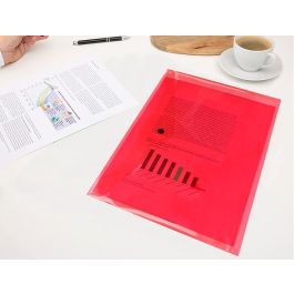 Carpeta Liderpapel Dossier Broche Transparente Din A4 Paquete De 12 Unidades Colores Surtidos