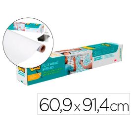 Superficie Adhesiva de Borrado En Seco 0,609X0,914M Super Sticky Flex Write Rollo Fws3X2 Post-It 7100197625 Precio: 64.73499995159999. SKU: B189R9HSJ7