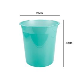 Papelera Plastico Liderpapel Menta Translucido 13 Litros 275x285 mm Precio: 3.58999982. SKU: B13Z6RYGLR