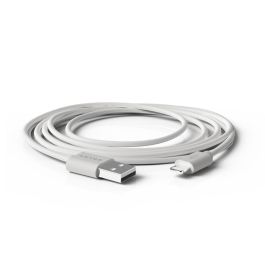 Cable Groovy Usb 2.0 A Apple Lightning Longitud De Cable 2 Metros Color Blanco