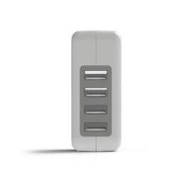 Cargador De Pared Groovy 2 Usb + 2 Usb-C 4.8A Color Blanco