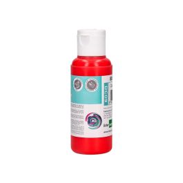 Pintura Acrilica Liderpapel Bote De 80 mL Rojo