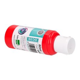 Pintura Acrilica Liderpapel Bote De 80 mL Rojo