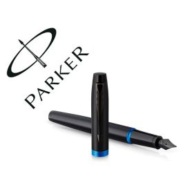 Pluma Parker Im Professionals Vibrant Blue Ring Plumin F En Estuche De Regalo