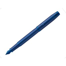 Pluma Parker Im Professionals Monochrome Blue Plumin F En Estuche De Regalo