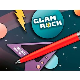 Boligrafo Parker Jotter Originals Glam Rock Transit Expositor De 20 Unidades Colores Surtidos