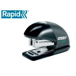 Grapadora Rapid Mini Fashion Eco Plastico 100% Reciclado Capacidad 10 Hojas Usa Grapas 24-6 Y 26-6 Color Negro Precio: 6.8848995039. SKU: B12Q9X685K