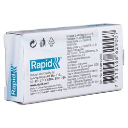 Grapas Rapid 10-4 mm Galvanizada Caja De 1000 Unidades