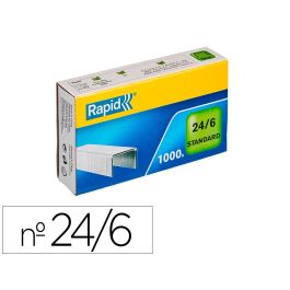 Rapid Grapas Estándar 24-6 gralvanizadas -Caja De 1000 Precio: 0.58999963. SKU: B19RCRGY6N