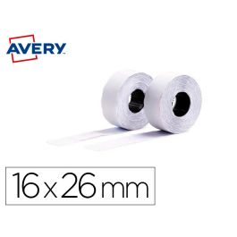 Etiqueta Avery Ondulada Blanca Permanente 26x16 mm Para Etiquetadora Pl21-18 Caja De 10 Rollos De 1200 Etiqietas Precio: 27.50000033. SKU: B14ZXJ43ZP