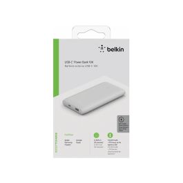 Bateria Auxiliar Belkin Bpb001Btwh Boost Charge Usb-C 18 W + Usb-A 12 W Pd 10K Cable Usb-C Color Blanco