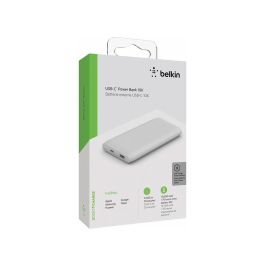 Bateria Auxiliar Belkin Bpb001Btwh Boost Charge Usb-C 18 W + Usb-A 12 W Pd 10K Cable Usb-C Color Blanco