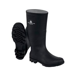 Botas Deltaplus De Seguridad Stone Pvc Negro Suela De Tacos Talla 39