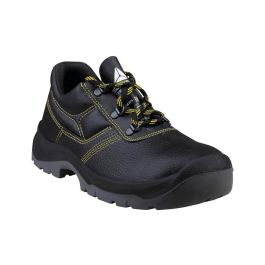 Zapatos De Seguridad Deltaplus Piel Crupon Pigmentada Suela Pu Bi Densidad Color Negro Talla 44