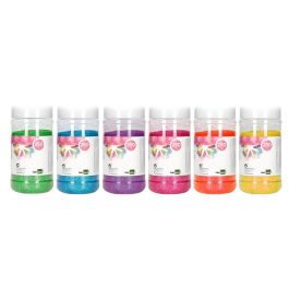 Purpurina Liderpapel Fantasia Colores Metalicos Pasteles Surtidos Bote De 250 gr 6 unidades