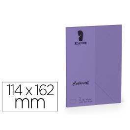 Sobre Rossler Coloretti C6 Ministro Color Lila 114x162 mm Pack De 5 Unidades Precio: 3.50000002. SKU: B1HG9M6JPK