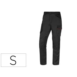 Pantalon De Trabajo Deltaplus Con Cintura Elastica 7 Bolsillos Color Gris-Rojo Talla S Precio: 50.49999977. SKU: B14T586HHB