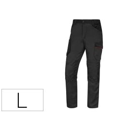 Pantalon De Trabajo Deltaplus Con Cintura Elastica 7 Bolsillos Color Gris-Rojo Talla L Precio: 50.49999977. SKU: B12HTXXKFV