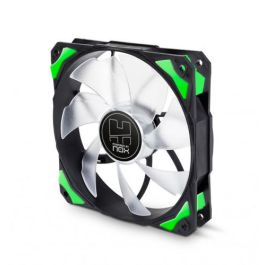 Ventilador Nox H-Fan Green/ 12cm/ Verde