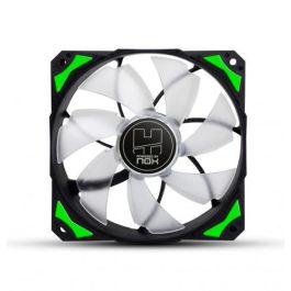 Ventilador Nox H-Fan Green/ 12cm/ Verde