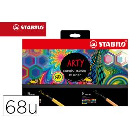 Stabilo Rotuladores Arty Hero Set Creativo C-Surtidos Estuche 68 Ud Precio: 57.88999975. SKU: B12NABKK6E