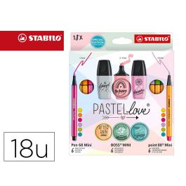 Stabilo Set Escritura Mini World Pastellove Estuche 18 Ud C-Surtidos Precio: 16.50000044. SKU: B15GFLJDED