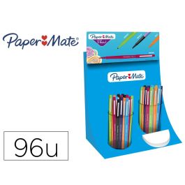 Rotulador Paper Mate Flair Punta De Fibra Expositor De 96 Unidades Colores Surtidos Precio: 150.49999965. SKU: B1E2Y9B9NC
